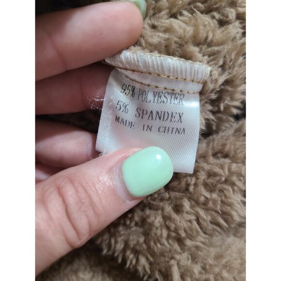 Merokeety large women's sherpa partial zip sweater - Picture 7 of 10